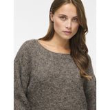 VILA VILA dame strik VIMARLEY Knit Falcon Melange