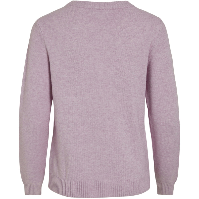 VILA VILA dame strik VIRIL Knit Winsome Orchid MELANGE