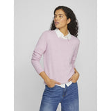 VILA VILA dame strik VIRIL Knit Winsome Orchid MELANGE