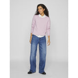 VILA VILA dame strik VIRIL Knit Winsome Orchid MELANGE