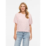 VILA VILA dame t-shirt VIDOTTIE T-shirt Cherry Blossom WHITE DOTS
