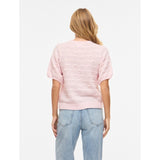 VILA VILA dame t-shirt VIDOTTIE T-shirt Cherry Blossom WHITE DOTS