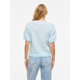 VILA VILA dame t-shirt VIDOTTIE T-shirt Nantucket Breeze WHITE DOTS