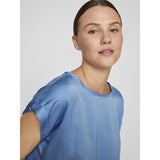 VILA VILA dame top VIELLETTE Top Blissful Blue