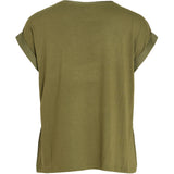 VILA VILA dame top VIELLETTE Top Capulet Olive