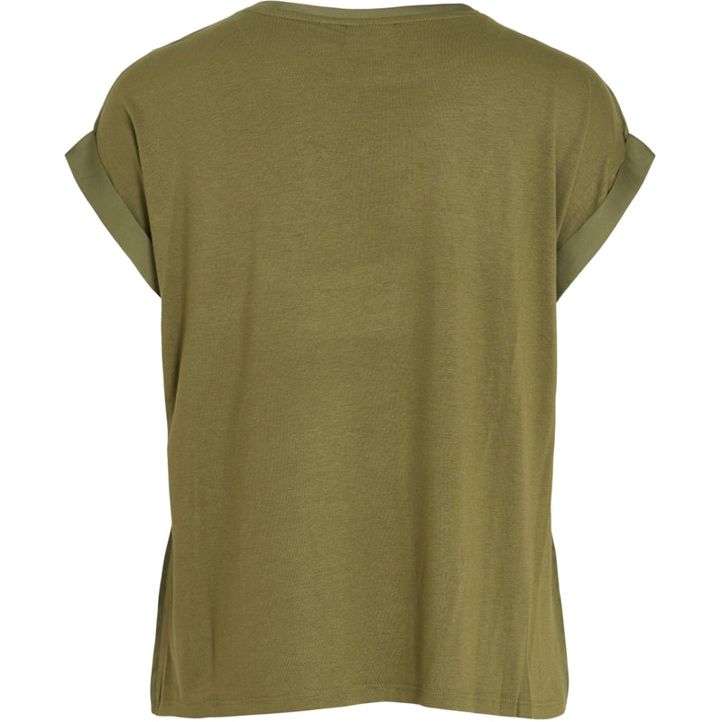VILA VILA dame top VIELLETTE Top Capulet Olive