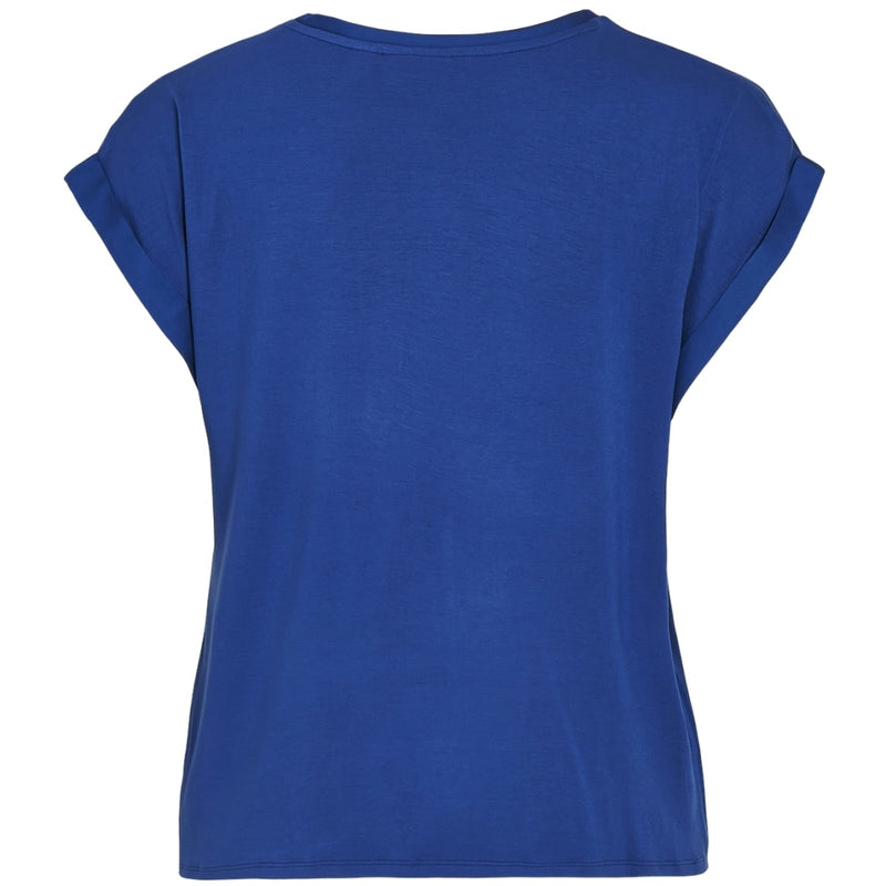 VILA VILA dame top VIELLETTE Top Mazarine Blue