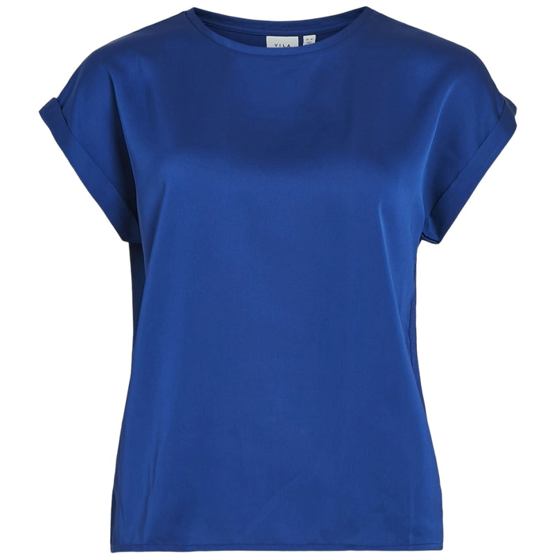 VILA VILA dame top VIELLETTE Top Mazarine Blue