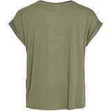 VILA VILA dame top VIELLETTE Top Oil Green
