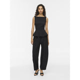 VILA VILA dame top VIMASTRIBA Top Black Beauty PINSTRIPE