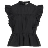 VILA VILA dame top VIRUFELLA Top Black Beauty
