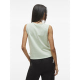 VILA VILA dame top VISTRIPLO Top Silt Green Stripes BIRCH