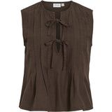 VILA VILA dame top VITEVIRA Top Slate black