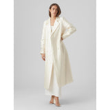 Vero Moda VMMATHILDE LS LONG JACKET D1 Restudsalg Cannoli Cream
