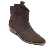 SHOES Vanessa Dame cowboystøvler 9653A Shoes Brown