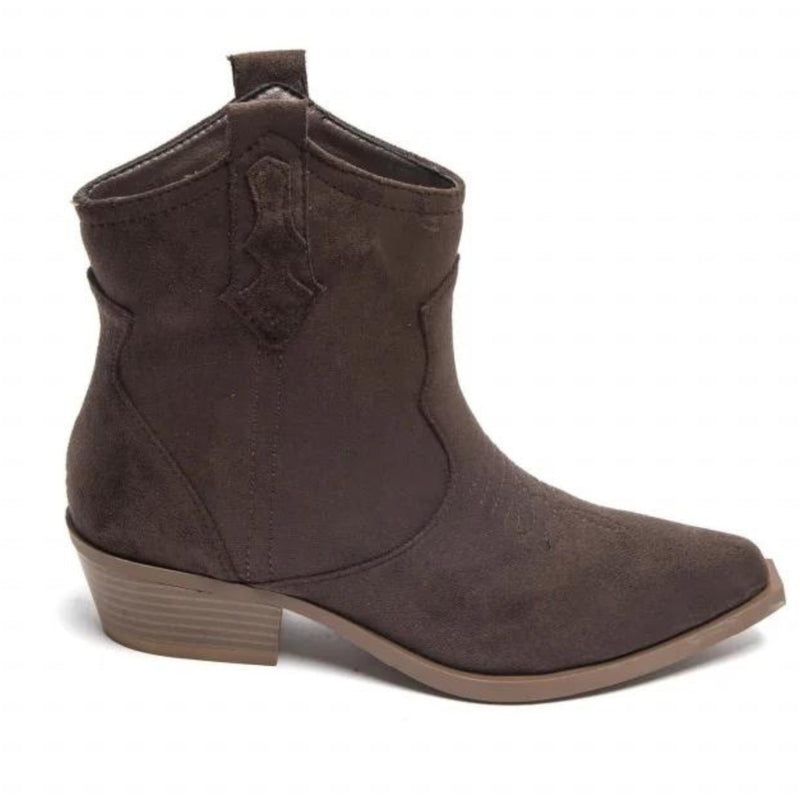 SHOES Vanessa Dame cowboystøvler 9653A Shoes Brown