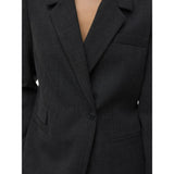 Vero Moda Vero Moda Dame Blazer VMBESTIE Blazer Dark grey melange
