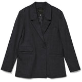 Vero Moda Vero Moda Dame Blazer VMBESTIE Blazer Dark grey melange