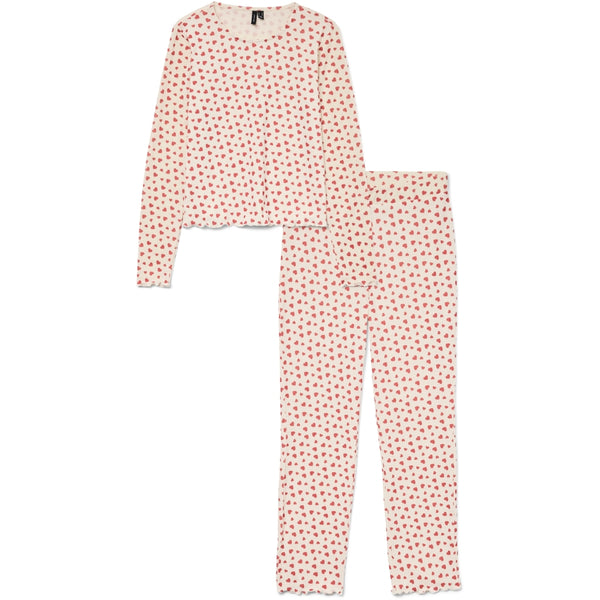 Vero Moda Vero Moda Dame Nattøj Sæt JUL XMAS VMPIPPA Nightwear Birch AOP:MILA