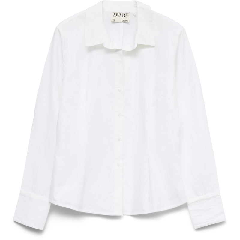 Vero Moda Vero Moda Dame Skjorte AWUMS Shirt Bright White