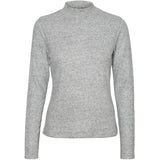 Vero Moda Vero Moda dame bluse VMCHILL Restudsalg Light Grey Melange