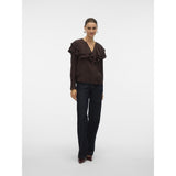 Vero Moda Vero Moda dame bluse VMLIZZI Blouse Chocolate Torte