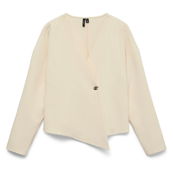 Vero Moda Vero Moda dame bluse VMSONJA Blouse Sandshell