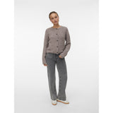 Vero Moda Vero Moda dame cardigan VMNOVAH Cardigan Brown Lentil MELANGE
