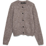 Vero Moda Vero Moda dame cardigan VMNOVAH Cardigan Brown Lentil MELANGE