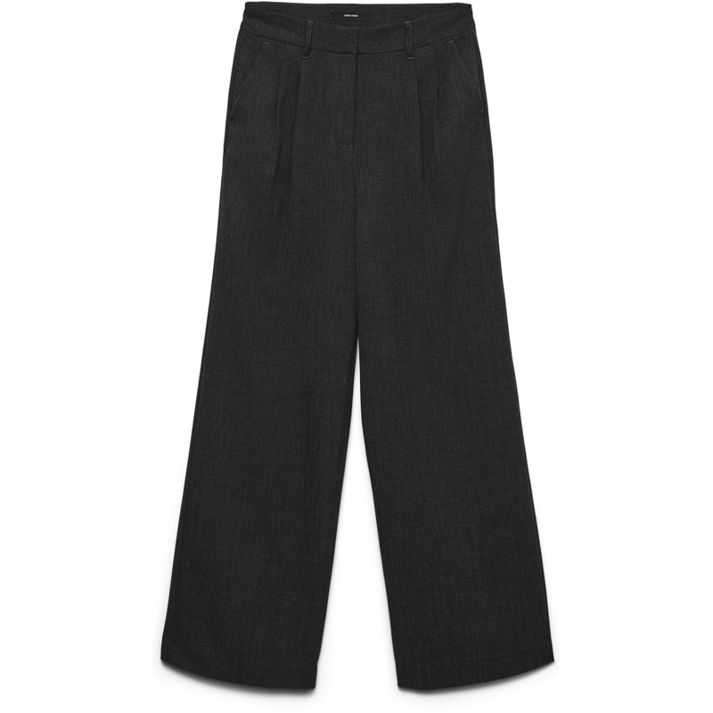 Vero Moda Vero Moda dame habitbukser VMBESTIE Pant Dark grey melange