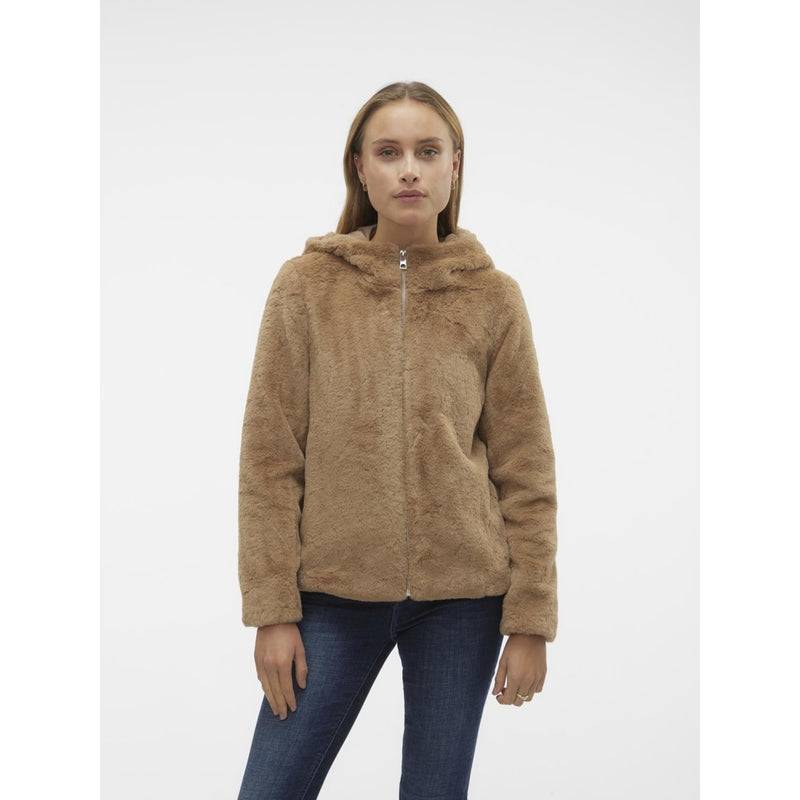 Vero Moda Vero Moda dame jakke VMSONJAHOODIE Jacket Tigers Eye