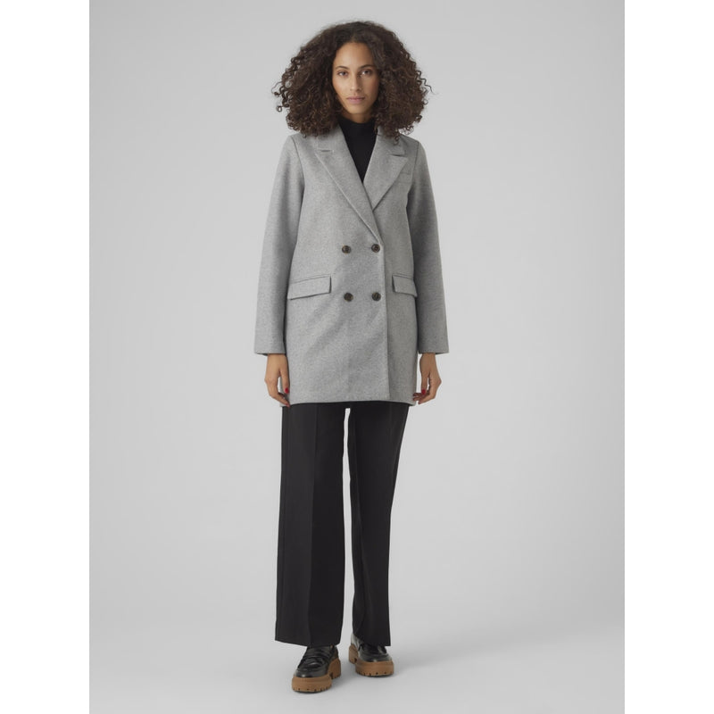 Vero Moda Vero Moda dame jakke VMVINCEAURA Restudsalg Light Grey Melange