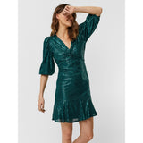 Vero Moda Vero Moda dame kjole VMCHERRY Restudsalg Green