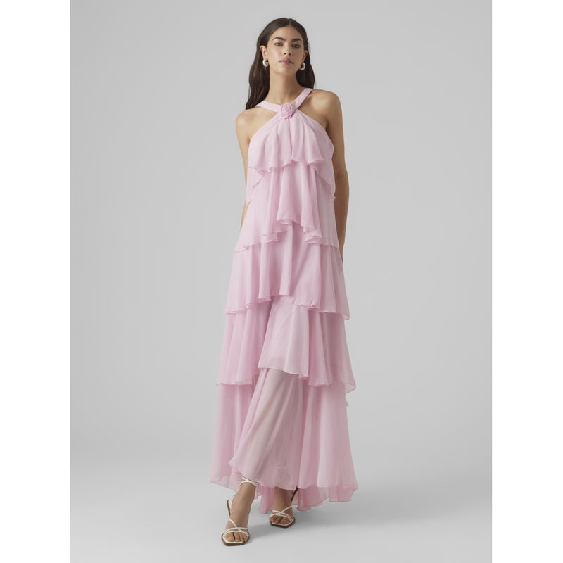 Vero Moda Vero Moda dame kjole VMFELICIA Dress Cherry Blossom