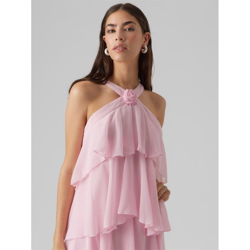 Vero Moda Vero Moda dame kjole VMFELICIA Dress Cherry Blossom