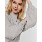 Vero Moda Vero Moda dame kjole VMNANCY Knit Light Grey Melange