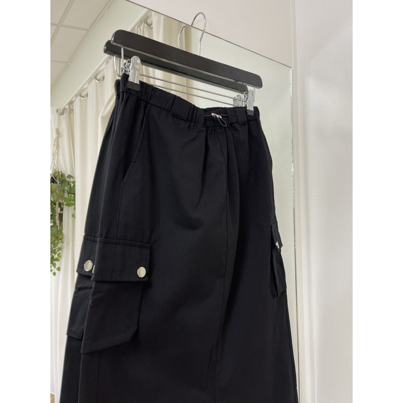 LULULIA Lululia Studio dame cargo nederdel Lula Skirt Black