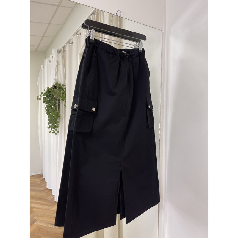 LULULIA Lululia Studio dame cargo nederdel Lula Skirt Black