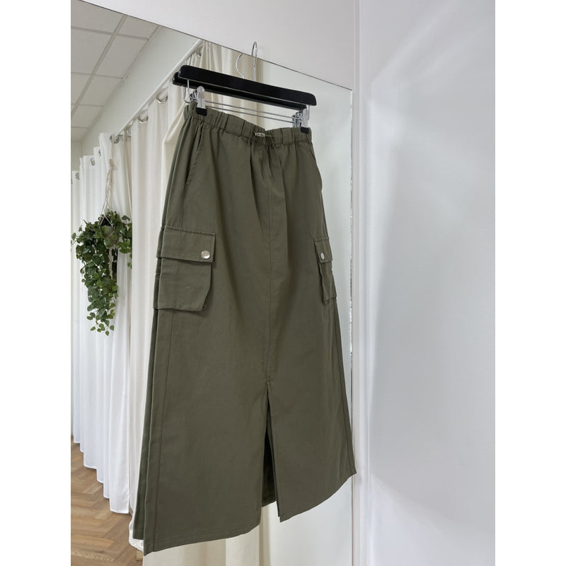 LULULIA Lululia Studio dame cargo nederdel Lula Skirt Green