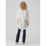 Vero Moda Vero Moda dame skjortekjole VmNatali Restudsalg Snow white