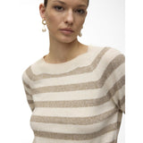 Vero Moda Vero Moda dame strik VMDOFFY Knit Birch W. SEPIA TINT