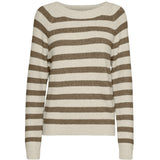 Vero Moda Vero Moda dame strik VMDOFFY Knit Birch W. SEPIA TINT