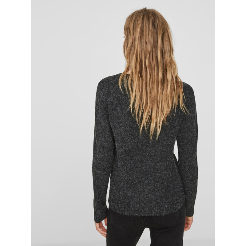 Vero Moda Vero Moda dame strik VMDOFFY Knit Black Melange