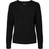 Vero Moda Vero Moda dame strik VMDOFFY Knit Black Melange