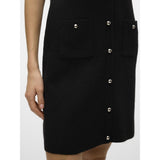 Vero Moda Vero Moda dame strik kjole VMJOHANNA Dress Black