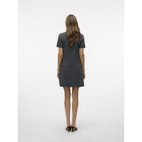 Vero Moda Vero Moda dame strik kjole VMJOHANNA Dress Medium grey melange