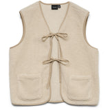Vero Moda Vero Moda dame vest VMCLEO Vest Oatmeal