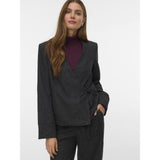 Vero Moda Vero moda aware dame blazer AWAUTHALIA Blazer Dark grey melange