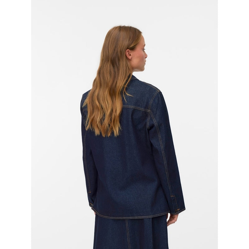 Vero Moda Vero moda dame blazer VMKANIKA Blazer Dark Blue Denim
