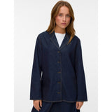 Vero Moda Vero moda dame blazer VMKANIKA Blazer Dark Blue Denim